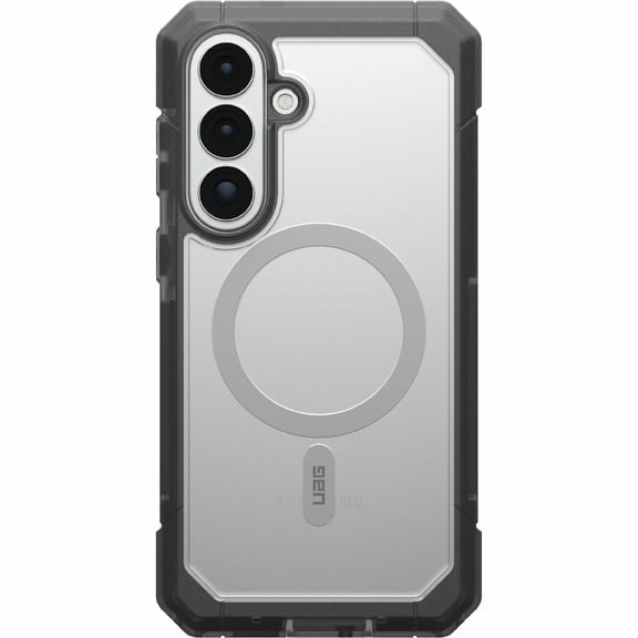 UAG Samsung Galaxy S26 Plus Case 6.7" Trooper - Magnetic Charging Compatible Full Body with Port Protection Rugged Military Drop Tested Protective Cover, Clear/Ash