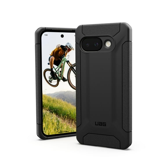 UAG Google Pixel 9a Case Scout - Rugged Non-Slip Military Drop Tested Protective Cover, Black