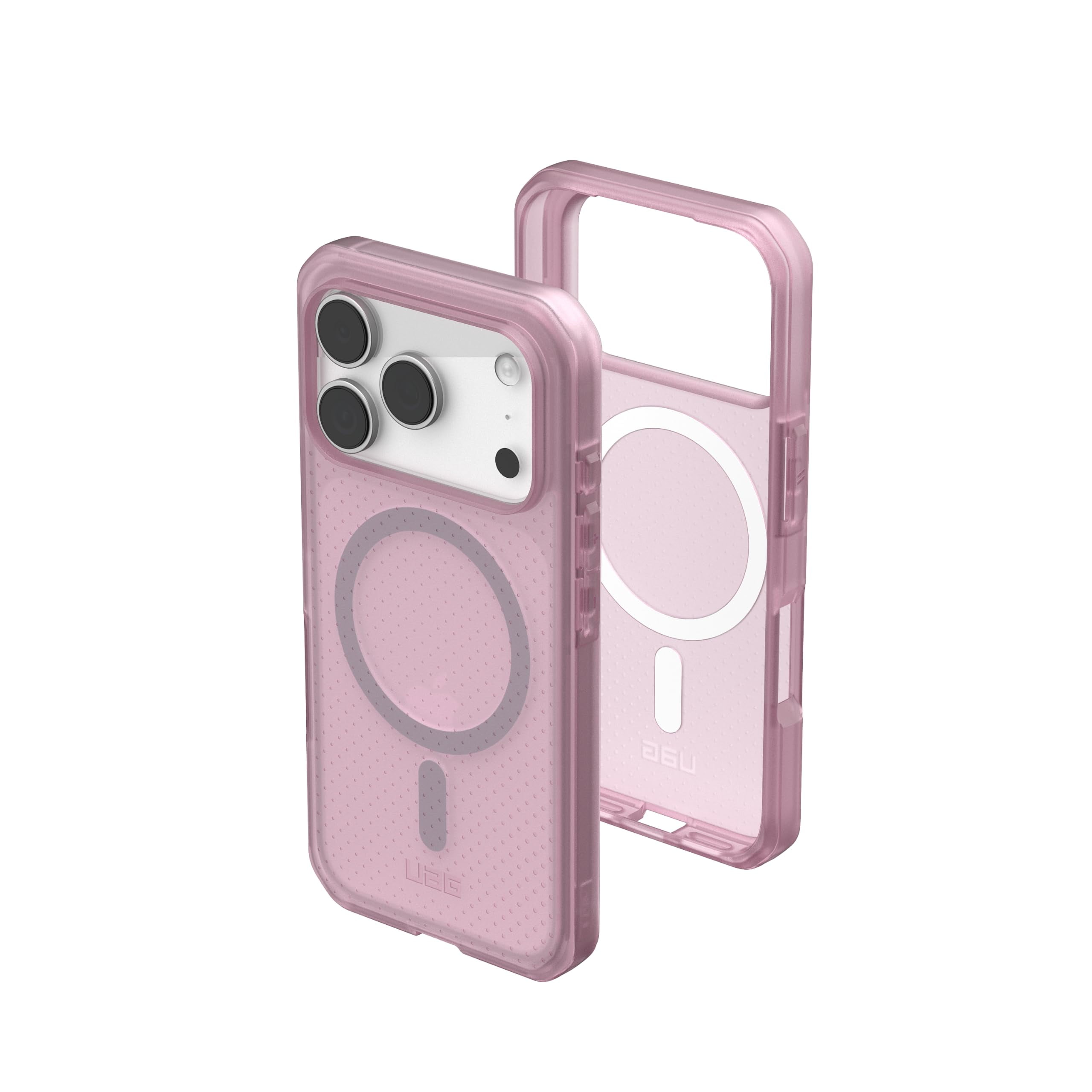 UAG iPhone 17 Pro Case Dot - Compatible with MagSafe Translucent Military Grade Protective Cover, Purple