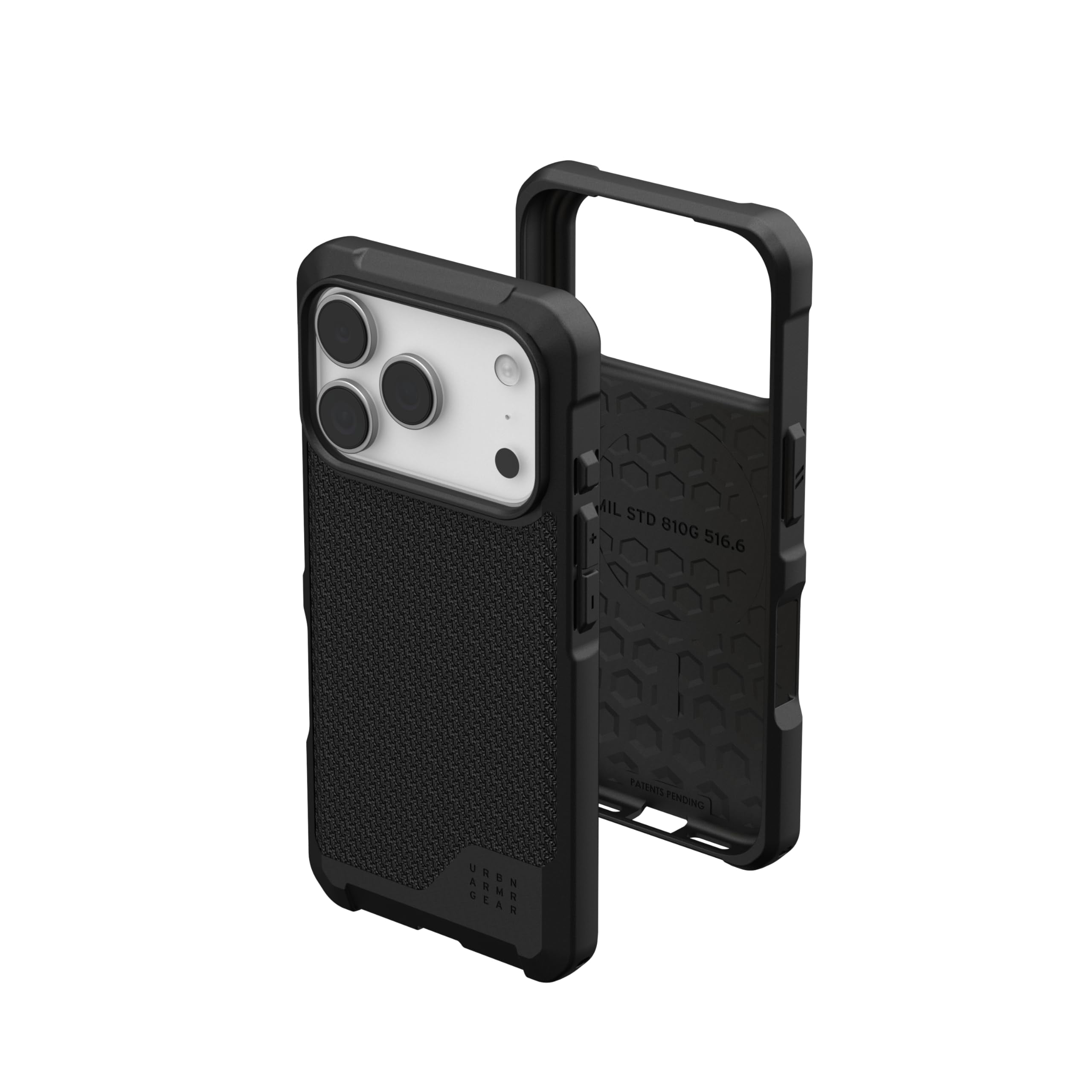 UAG iPhone 17 Pro Case Metropolis LT - Compatible with MagSafe Military Grade Protective Cover, Kevlar Black