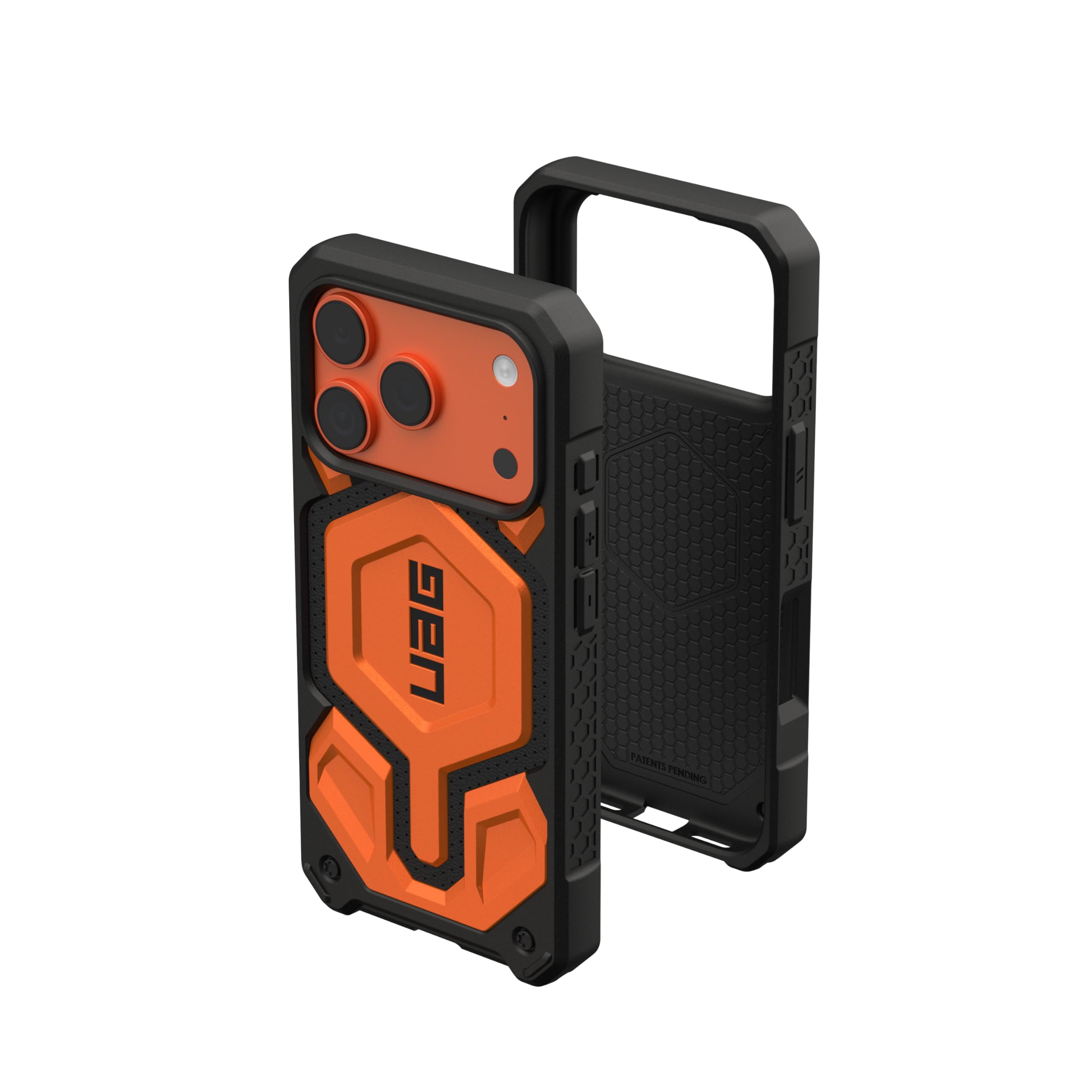 UAG iPhone 17 Pro Case Monarch Pro - Compatible with MagSafe Military Grade Protective Cover, Orange