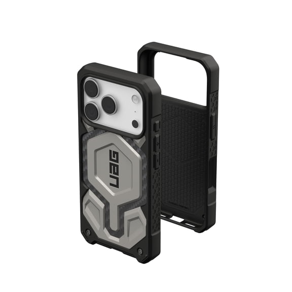 UAG iPhone 17 Pro Case Monarch Pro - Compatible with MagSafe Military Grade Protective Cover, Titanium