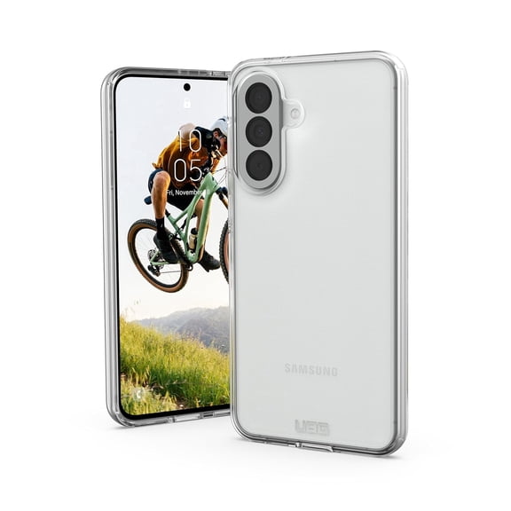 UAG Galaxy A57 Case - Rugged Non-Slip Military Drop Tested Protective Cover, Scout Clear