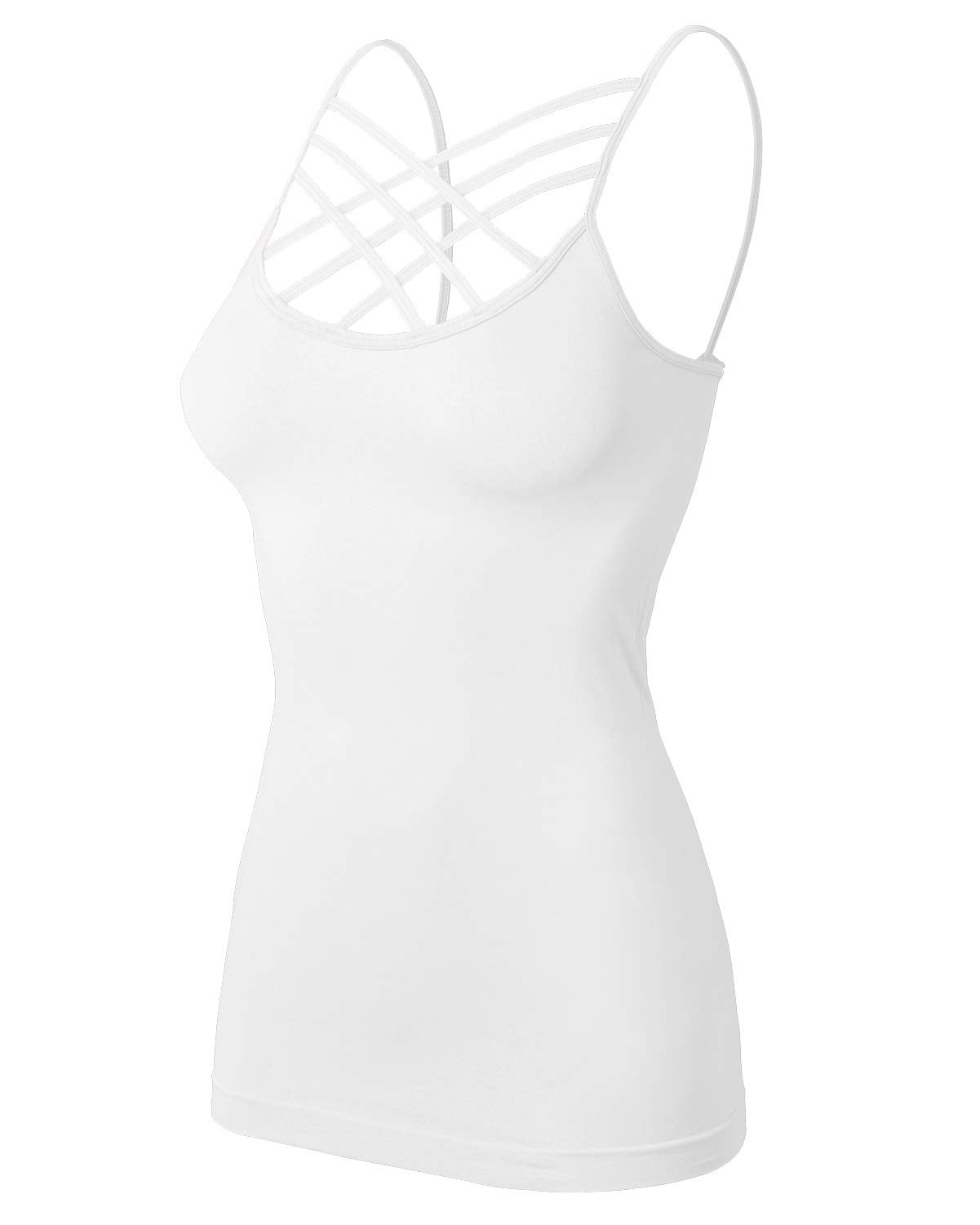 Womens Seamless Triple Criss-Cross Front Cami main image 0
