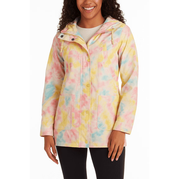 URBAN REPUBLIC Womens Rain Jacket - Lightweight Waterproof Windbreaker Raincoat for Women (S-3XL)