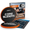 thumbnail image 1 of URBNFit Core Slider - Ultimate Core Exercise Disc That Strengthen And Tones Your Whole Body (Orange), 1 of 4