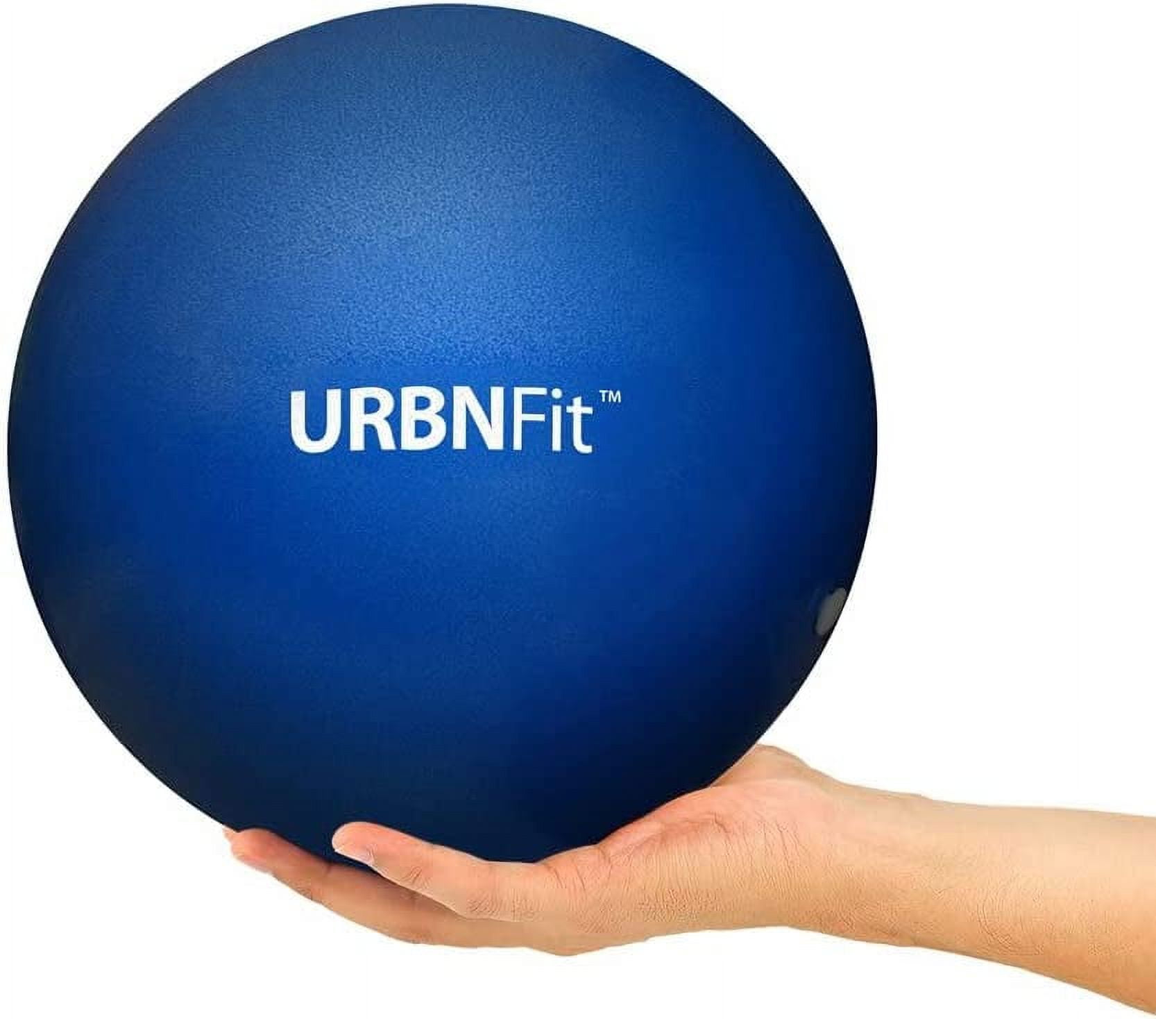 URBNFit Small Exercise Ball - 9-inch Mini Pilates Ball with Fitness