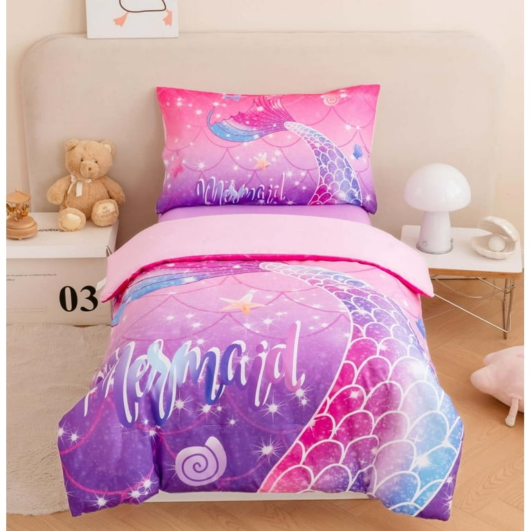 Purple Queen Size Comforter Sets For Toddlers Kids Comforter Set