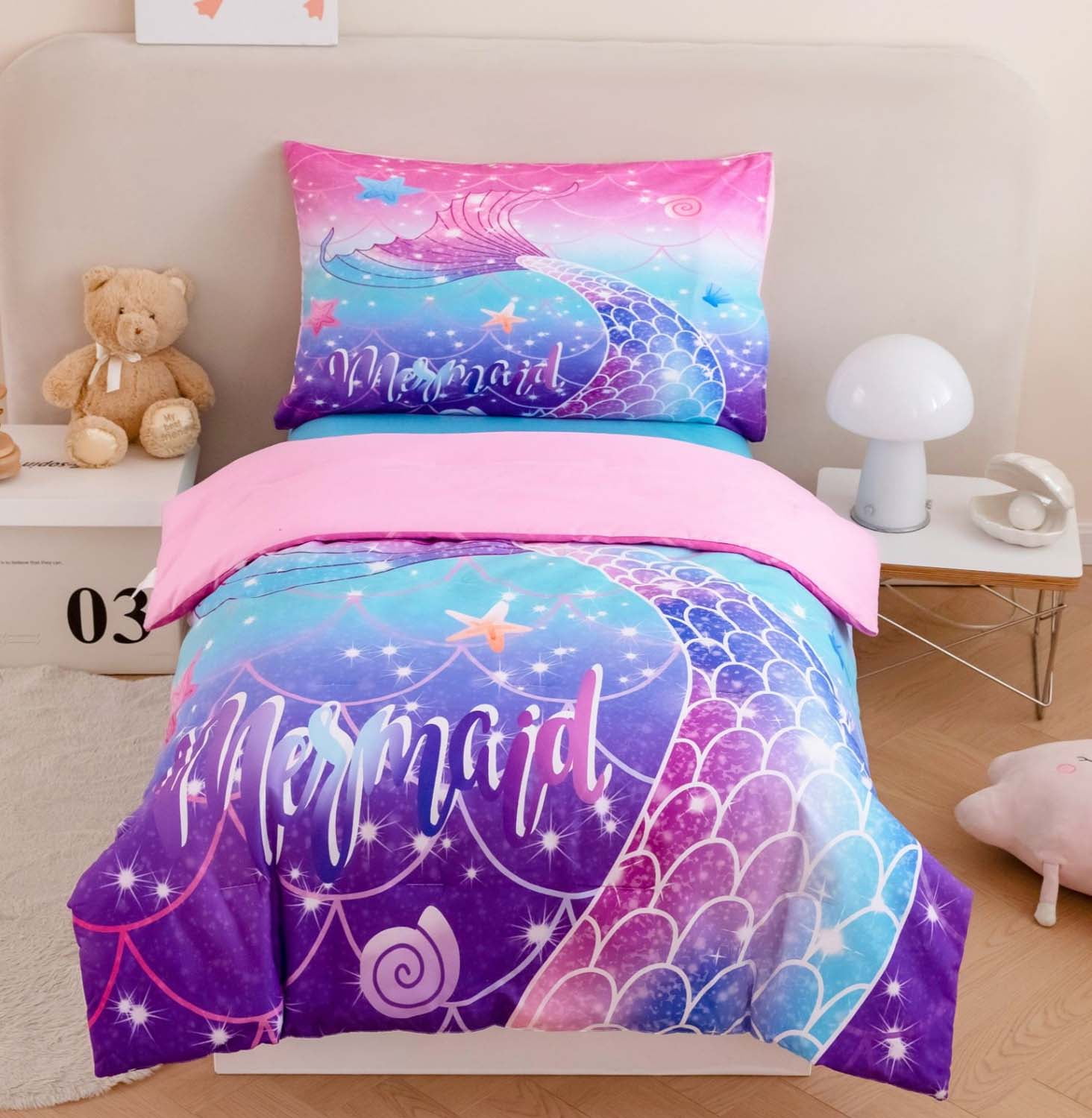 Purple kids hot sale comforter