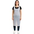 thumbnail image 1 of URBY 40pcs Plus Size Disposable Aprons Extra Wide, Plastic Material, White, 1 of 6