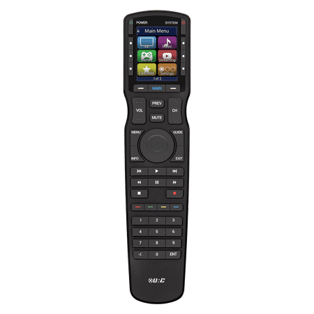 Universal Remote Control - MX-790 IR/RF Remote Control with Vibrant 2.0" LCD - Black