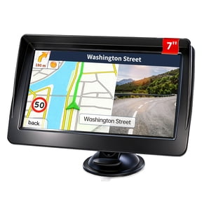 URFRU 7 inch GPS Navigation with Offline Maps for Truck, RV, Pickup and Car
