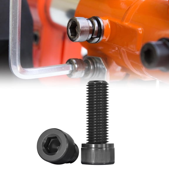 URIJDAS-M10 x 55mm Socket Head Cap Screws Bolts 12.9 Grade Alloy Steel Metric Machine Hex Socket Screw, Black Oxide Finish, Fully Threaded, 6PCS