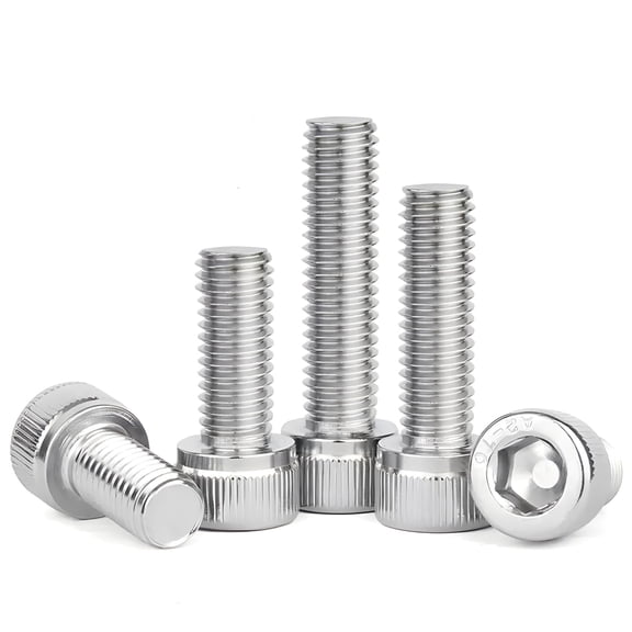 URIJDAS-M3 Socket Head Cap Screws,M316mm Bolts,M3-0.516mm Screw and Bolt,304 Stainless Steel 18-8, Hex Socket Machine Screw, Allen Hex Drive, Bright Finish, Fully Thread, UNC,75Pcs (M3x16-75)