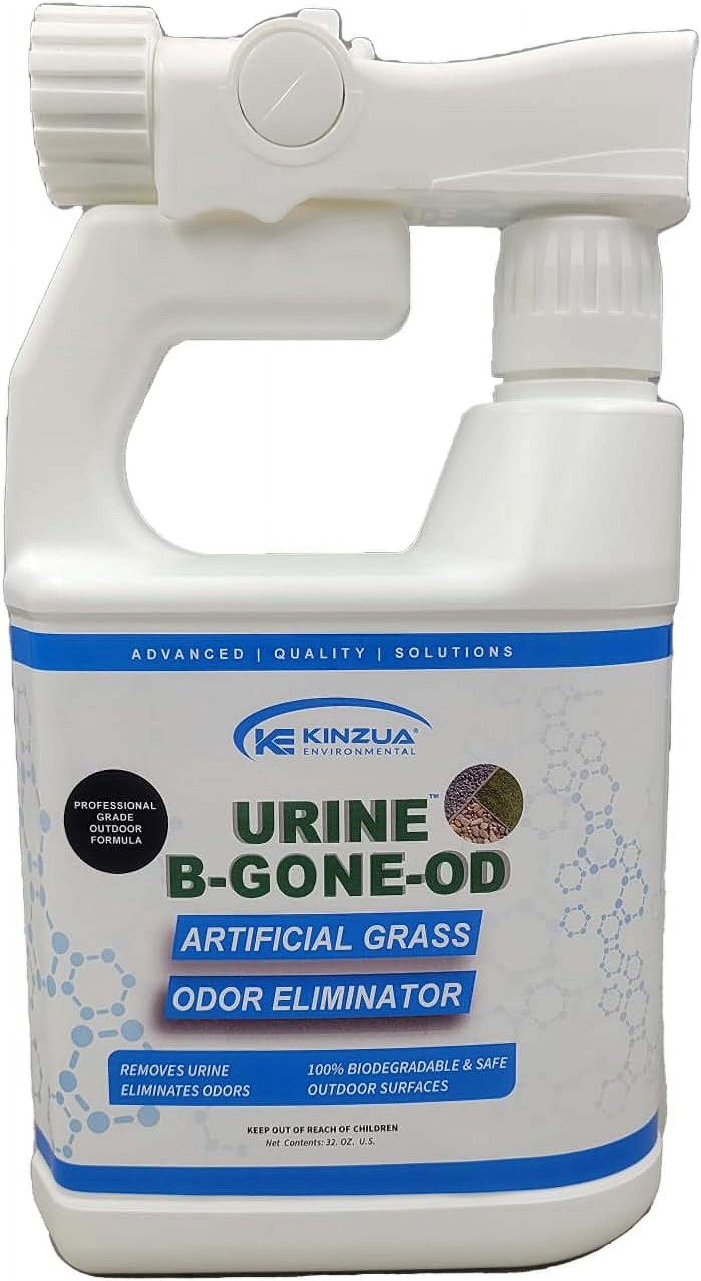 URINEBGONEOD Turf & Outdoor Urine Enzyme Odor Eliminator Highest Concentrate Available 50