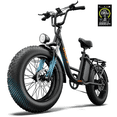 thumbnail image 1 of URLIFE 20"*4.0 Fat Tire Ebike for Adults,1500W Peak Motor, 749Wh Removable Battery, 28MPH 80Miles-Range Electric Bicycle,Full Suspension Shimano 7-Speed Mountain Bike,UL2849-Black, 1 of 11