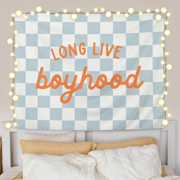 URLLUAE Nursery Tapestry, Kid Room Decor, All Are Welcome Cool Kids Club Wall Tapestry Backdrop for Nursery Toddler Room Bedroom Nursery Playroom Decoration, 50x60 Inch