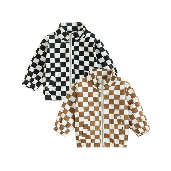 URMAGIC 1-5 Years Toddler Infant Baby Boy Girl Long Sleeve Pliad Sweatshirt Tops Kids Fall And Winter Zipper Outwear