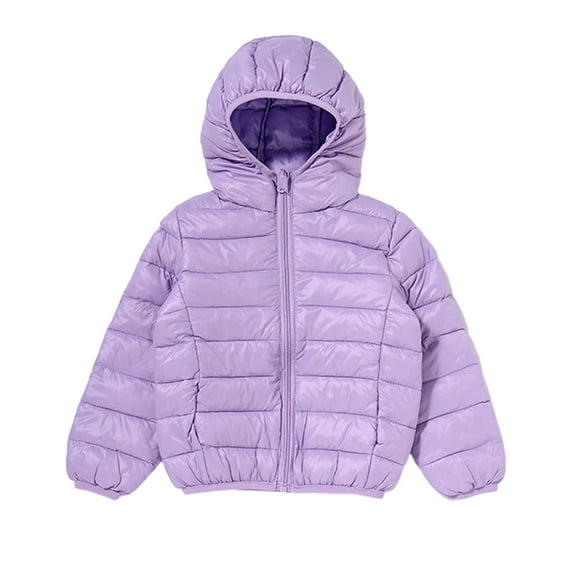 URMAGIC 3-8T Toddler Kids Baby Boys Girls Winter Clothes Padded Snowsuit Outerwear Hooded Jacket Coat Children Clothing