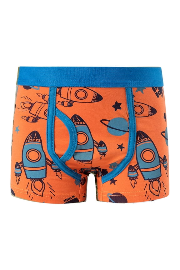 Baby Boy Cute Cartoon Print Boxers kids Cotton Stretch Underwear Toddler Underpants