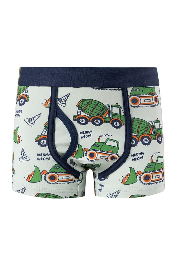 Baby Boy Cute Cartoon Print Boxers kids Cotton Stretch Underwear Toddler Underpants