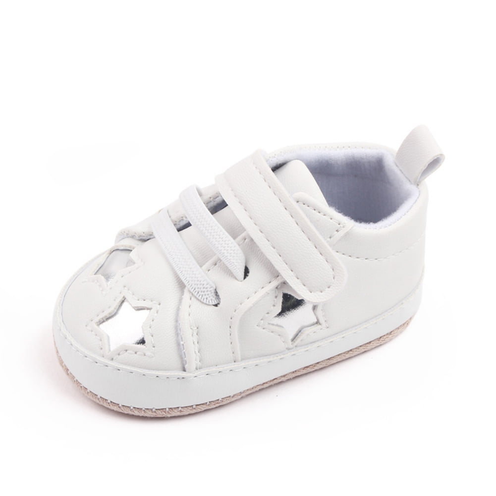 URMAGIC Baby Boy Girl Cute Star Sneakers Soft Sole Sport Shoes