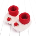thumbnail image 1 of URMAGIC Baby Boy Girl Indoor Faux Booties Toddler Cartoon Winter Shoes Infant Fleece Slippers, 1 of 5