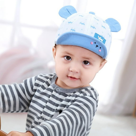 URMAGIC Baby Boys Girls Cartoon Kitten Ear Baseball Cap Sun Hat