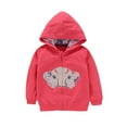 thumbnail image 1 of URMAGIC Baby Boys Girls Cotton Cartoon Zip Jacket Outerwear Hoodie Sweatshirt 9-36M, 1 of 5