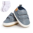 thumbnail image 1 of URMAGIC Baby Boys Girls Shoes Toddler Sneakers Anti-Slip Infant First Walkers 0-18 Months, 1 of 5
