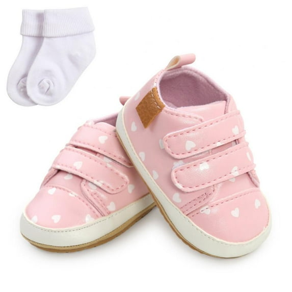 URMAGIC Baby Boys Girls Shoes Toddler Sneakers Anti-Slip Infant First Walkers 0-18 Months