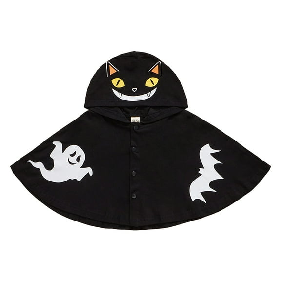 URMAGIC Baby Girls Boys Halloween Cape Hooded Poncho Halloween Cloak Role Play Party Costumes