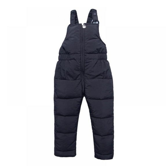 URMAGIC Baby Toddler Boys Girls Winter Warm Snow Pants Overall Jumpsuit 6 Months- 4 Years Kids Down Trousers Skiing Pants