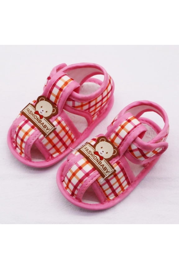 Baby Toddler Girls Boys Sandals - Soft Sole Cotton Baby Walking Shoes(Infant/Toddler)