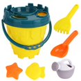 thumbnail image 1 of URMAGIC Beach Sand Toy Set Kit with Buckets Pails, Beach Metal Shovels, Spade, Multi Use Kid Toy Kit for Camping, Travelling, Fishing, 1 of 11