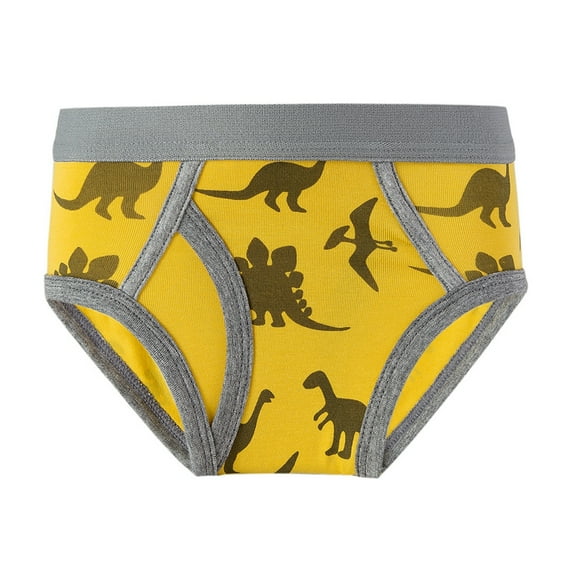 URMAGIC Boys Baby Soft Cotton Boxer Briefs Toddler Dinosaur Underwear Children Truck Panties