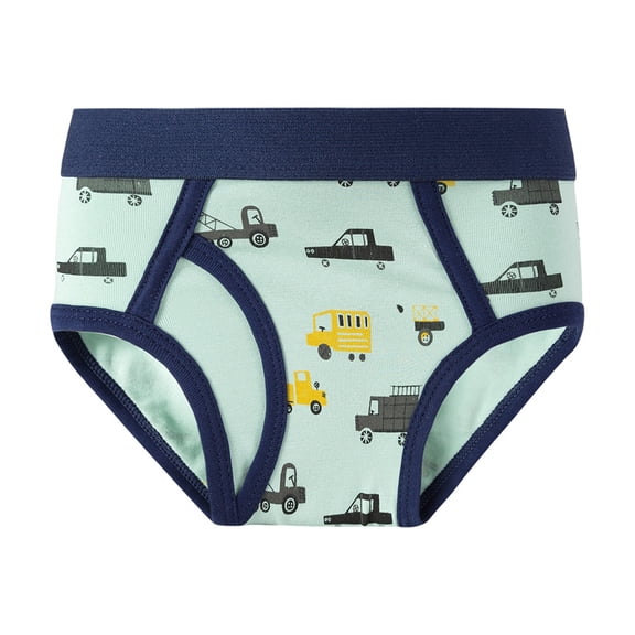 URMAGIC Boys Baby Soft Cotton Boxer Briefs Toddler Dinosaur Underwear Children Truck Panties