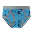 thumbnail image 1 of URMAGIC Boys Baby Soft Cotton Boxer Briefs Toddler Dinosaur Underwear Children Truck Panties, 1 of 4