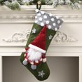 thumbnail image 1 of URMAGIC Christmas Stocking 1 Pack,18 Inch 3D Gnomes Santa Christmas Stockings Fireplace Hanging Stockings for Family Christmas Decoration Xmas Character Holiday Season Party Decor, 1 of 7