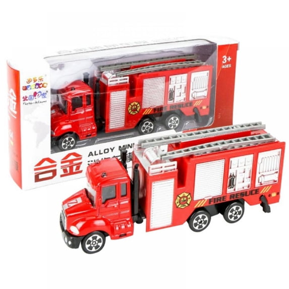 URMAGIC Diecast Engineering Construction Vehicles, Dump Truck, Digger, Mixer Truck, 1/64 Scale Metal Collectible Model Cars, Pull Back Car Toys for Boys and Girls