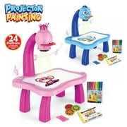 URMAGIC Drawing Projector Table With Light & Music,Kids Sketcher Doodle Board 3-12 Years