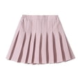thumbnail image 1 of GYRATEDREAM Girls Pleated Skirt High Waisted A-Line Skirt Uniform Skirts Solid Skirt 2-12Y, 1 of 6