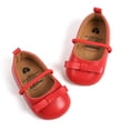 thumbnail image 1 of URMAGIC Infant Little Girls Ballerina Flats Shoes Mary Jane T-Strap School Uniform Party Dress Flat Shoes, 1 of 10