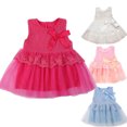 thumbnail image 1 of URMAGIC Infant Toddler Baby Floral Lace Tutu Princess Dress Flower Girls Wedding Gown Formal Dresses, 1 of 10
