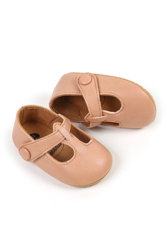 Infant Toddler Little Girl Mary Jane Dress Shoes Ballet Flats for Girl Party School Shoes