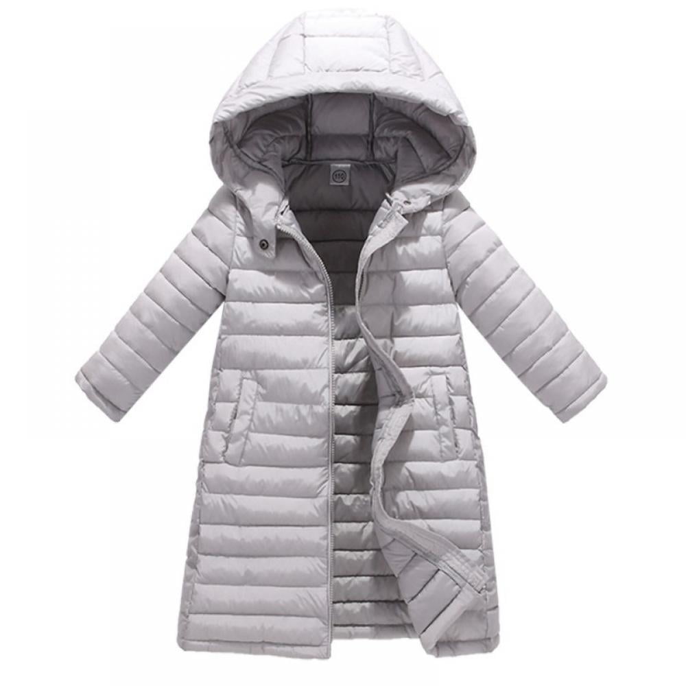 Generisch Toddler Boys Winter Jacket Hooded Coat Hooded Jacket Coat