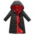thumbnail image 1 of URMAGIC Kid Boy's Girl's Long Winter Coat Parka Water Resistant Warm Puffer Jacket 3-11 Years, 1 of 4