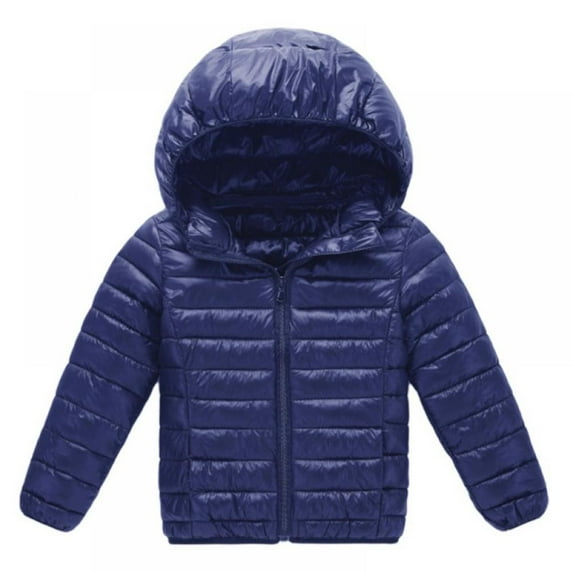 URMAGIC Kids Boy Girl Outwear Coat Winter Warm Hooded Puffer Lightweight Water-Resistant Packable Puffer Jacket Coat 2-3T