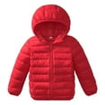 thumbnail image 1 of URMAGIC Kids Lightweight Puffer Jacket Padded Quilted Hooded Coat Warm Outerwear for Boys Girs, 1-2 Years, 1 of 9
