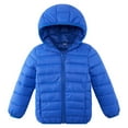 thumbnail image 1 of URMAGIC Kids Lightweight Puffer Jacket Padded Quilted Hooded Coat Warm Outerwear for Boys Girs, 8-9 Years, 1 of 9